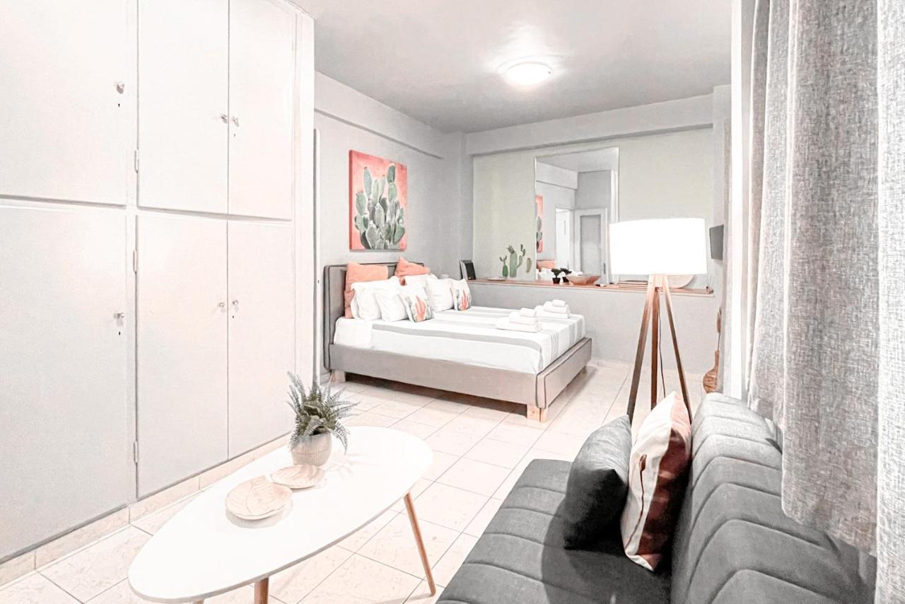 Cute 1Br Apt With Balcony In The Heart Of The City 雅典 外观 照片