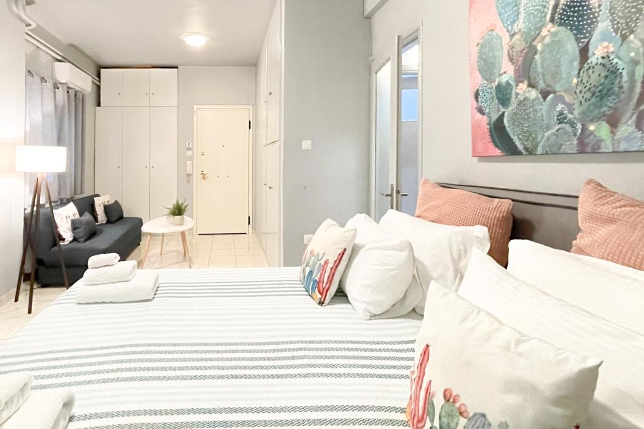 Cute 1Br Apt With Balcony In The Heart Of The City 雅典 外观 照片